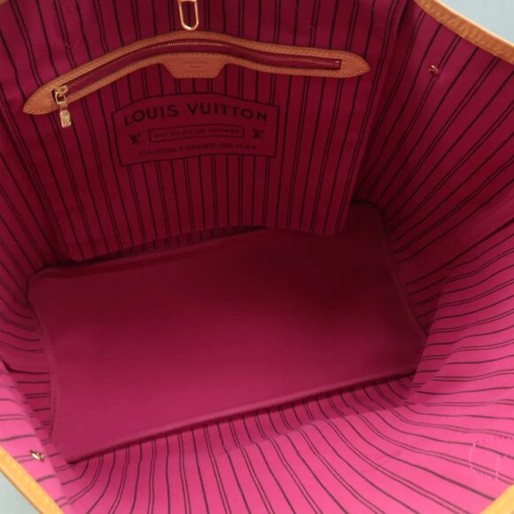 100% Authentic Louis Vuitton Neverfull GM W/P Brown Monogram Canvas Shoulder bag - Picture 9 of 12